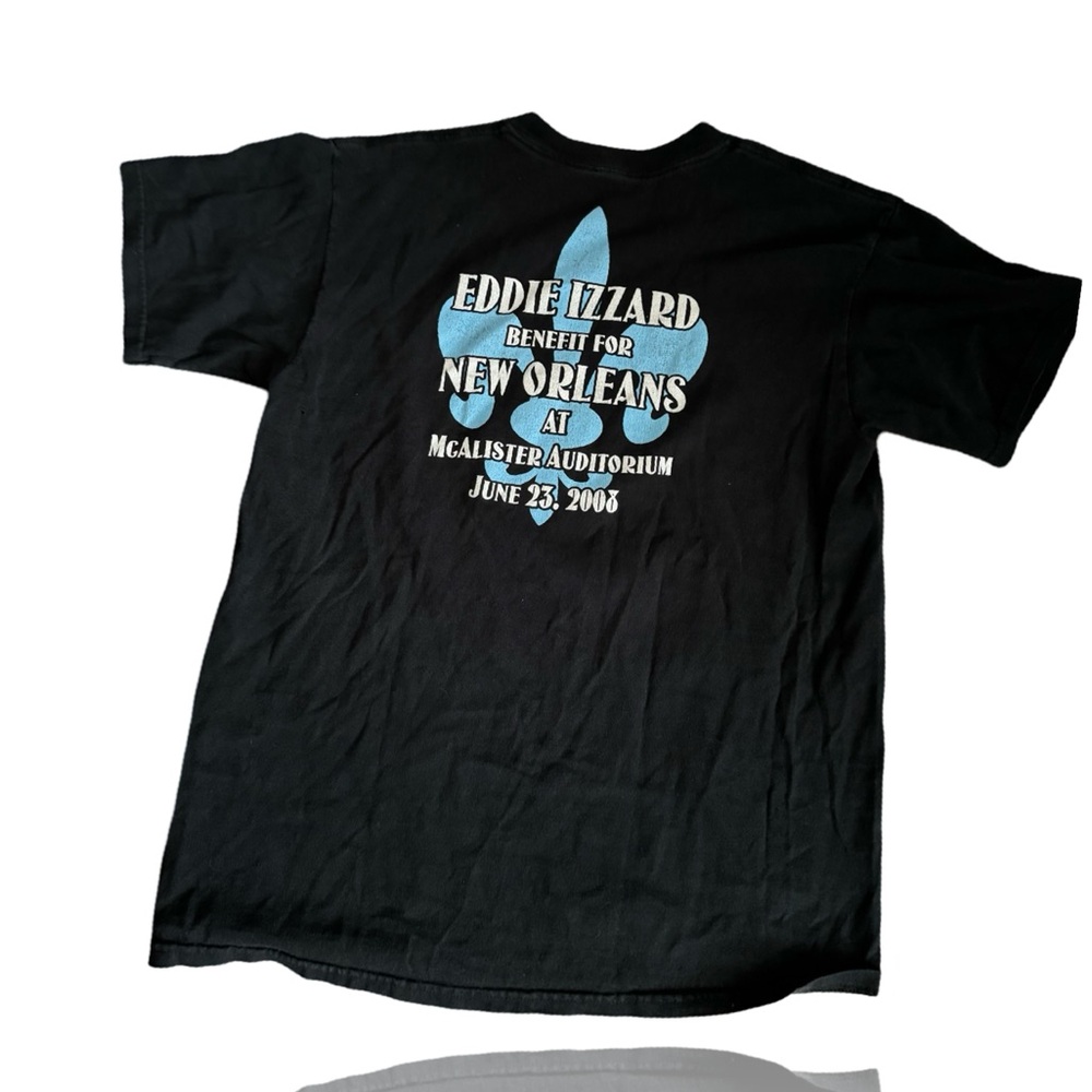 Eddie Izzard Vintage New Orleans Benefit T-Shirt: Adult Large: Comedy Show
